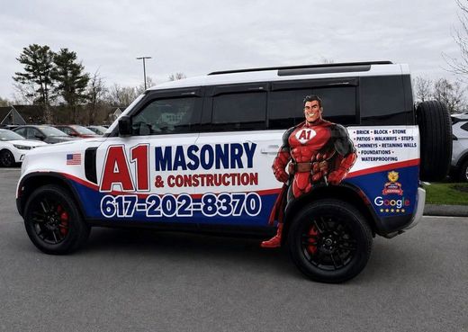 A1 Masonry & Construction truck