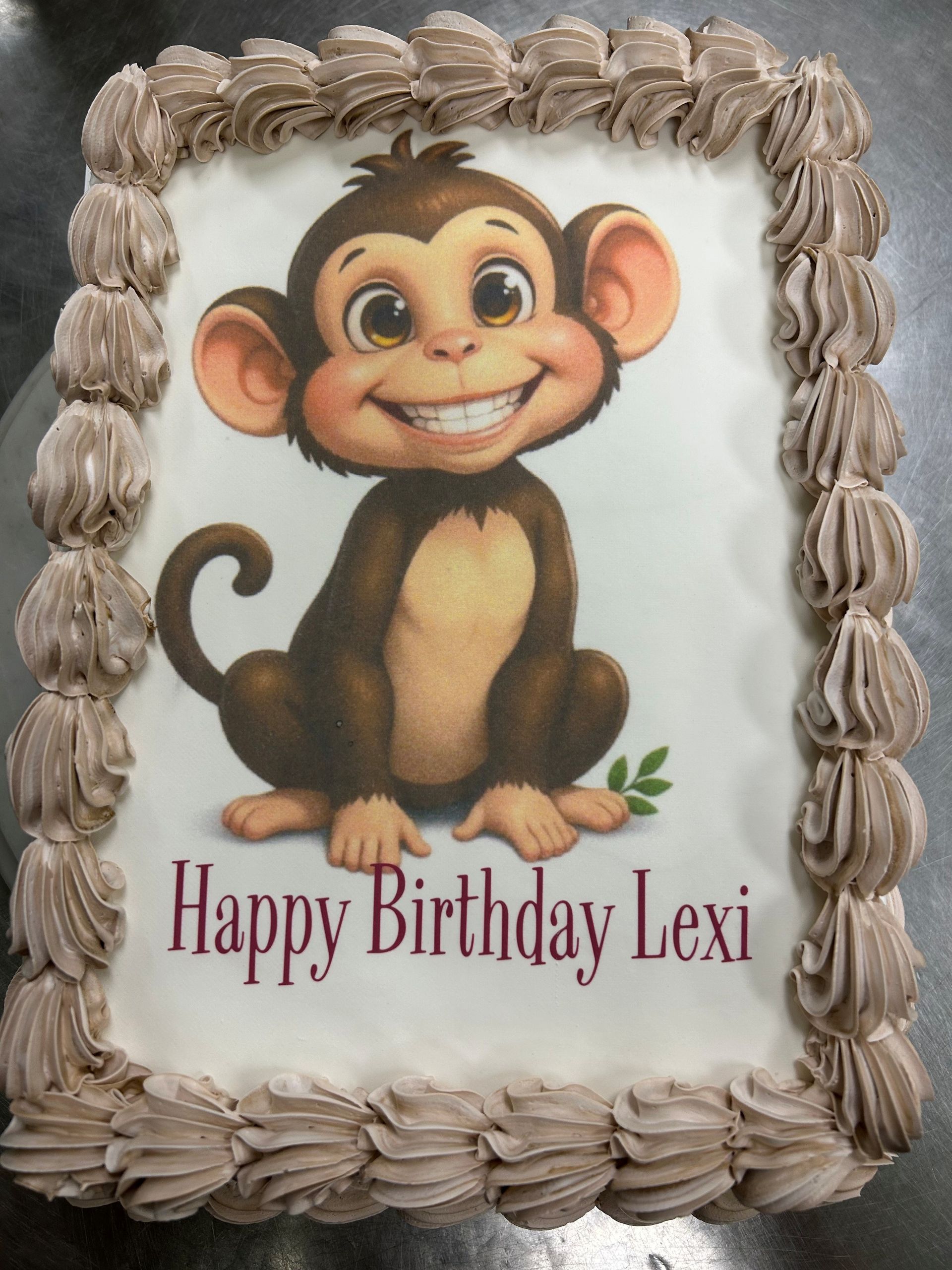 Monkey cake