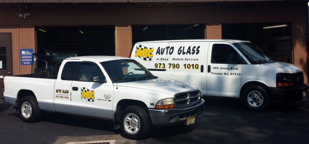 Arc Auto Glass trucks