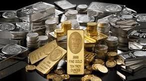 Silver and gold