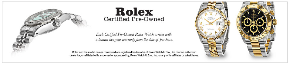 Rolex Certified Pre-Owned