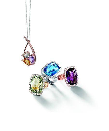 Zeghani rings and pendants