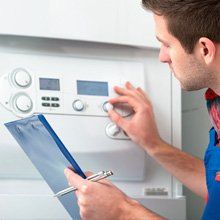 Technician for gas boiler