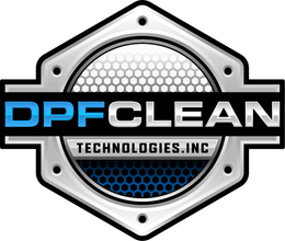The logo for DPF Clean Technologies Inc, featuring the company name in dark blue text on a white background.