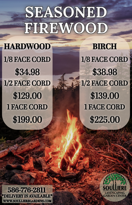 Soulliere Landscaping Patio & Garden Center's FIREWOOD PRICING