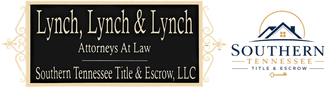 Lynch, Lynch, & Lynch Attorneys at Law and Southern Tennessee Title & Escrow, LLC logos