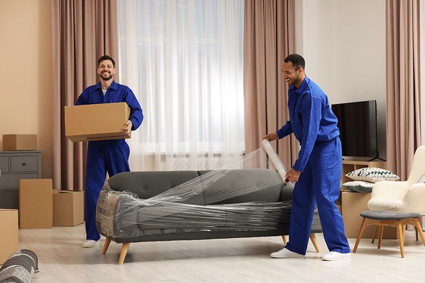How To Properly Wrap A Couch For Moving