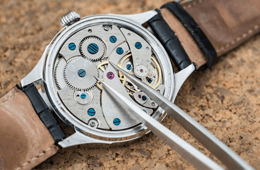 Watch repair silver online spring