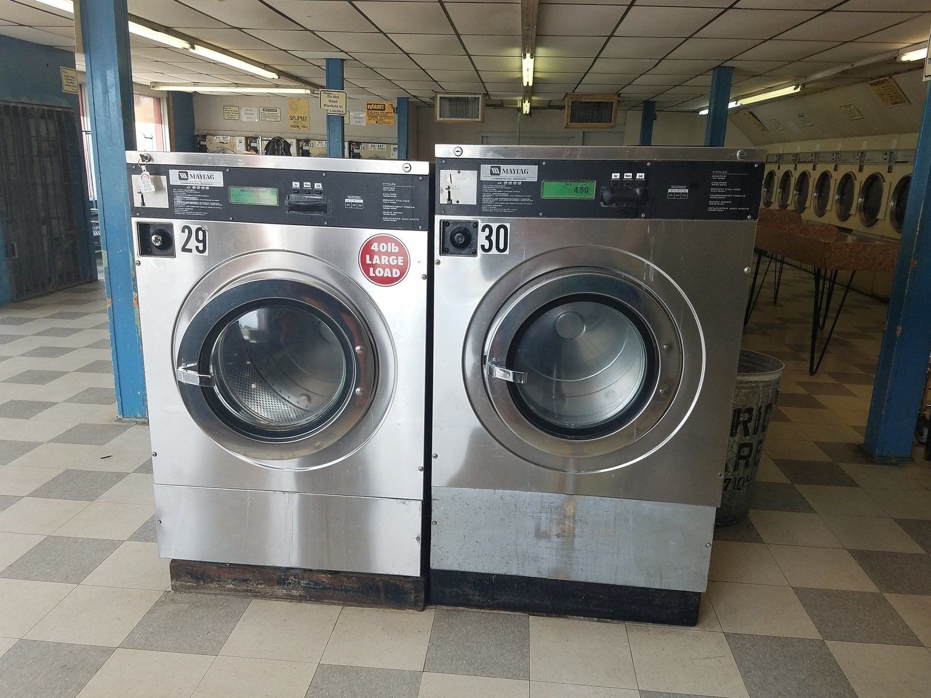 Laundry machines