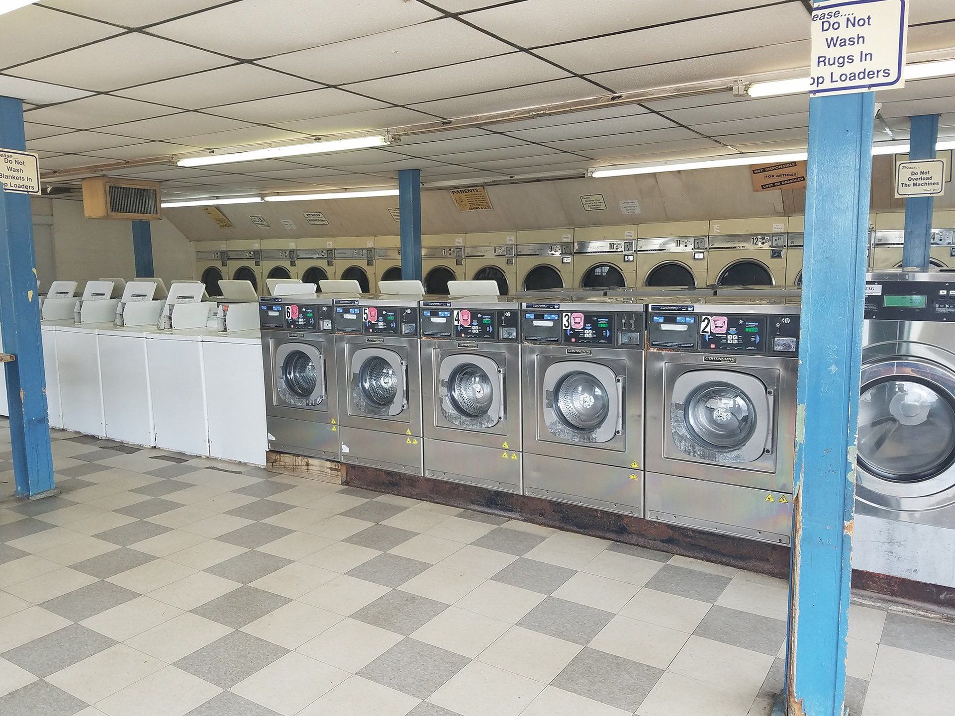 Laundry machines