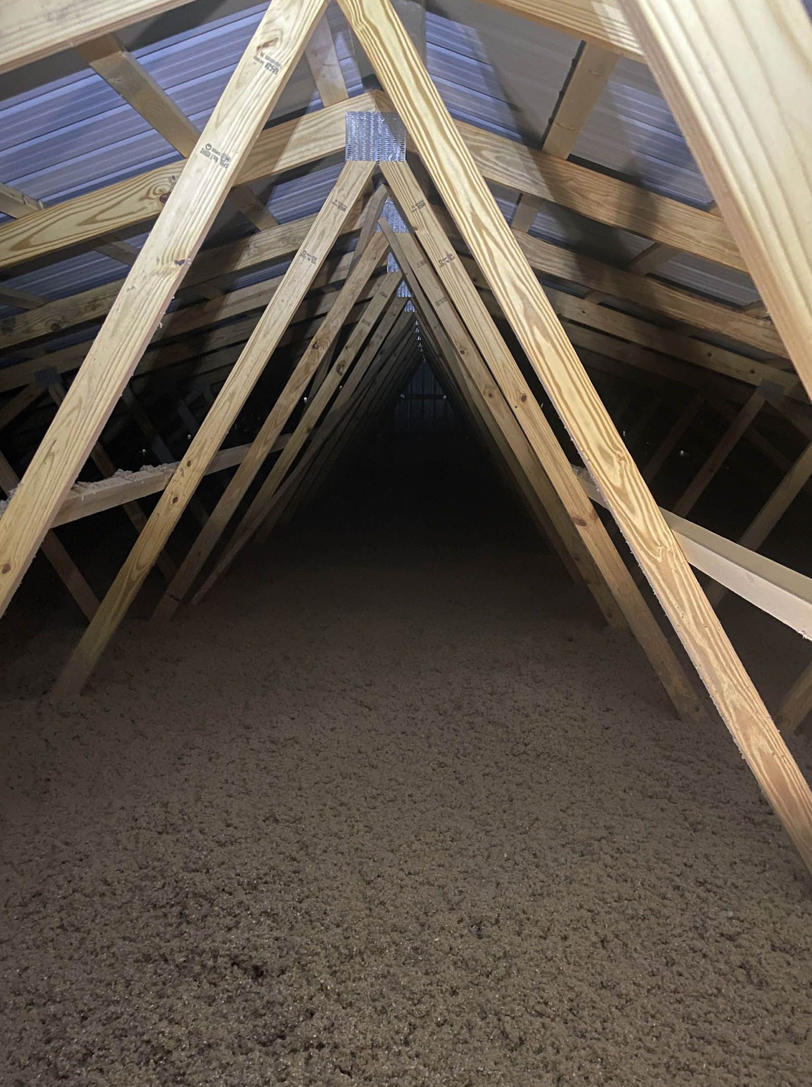 Attic insulation service