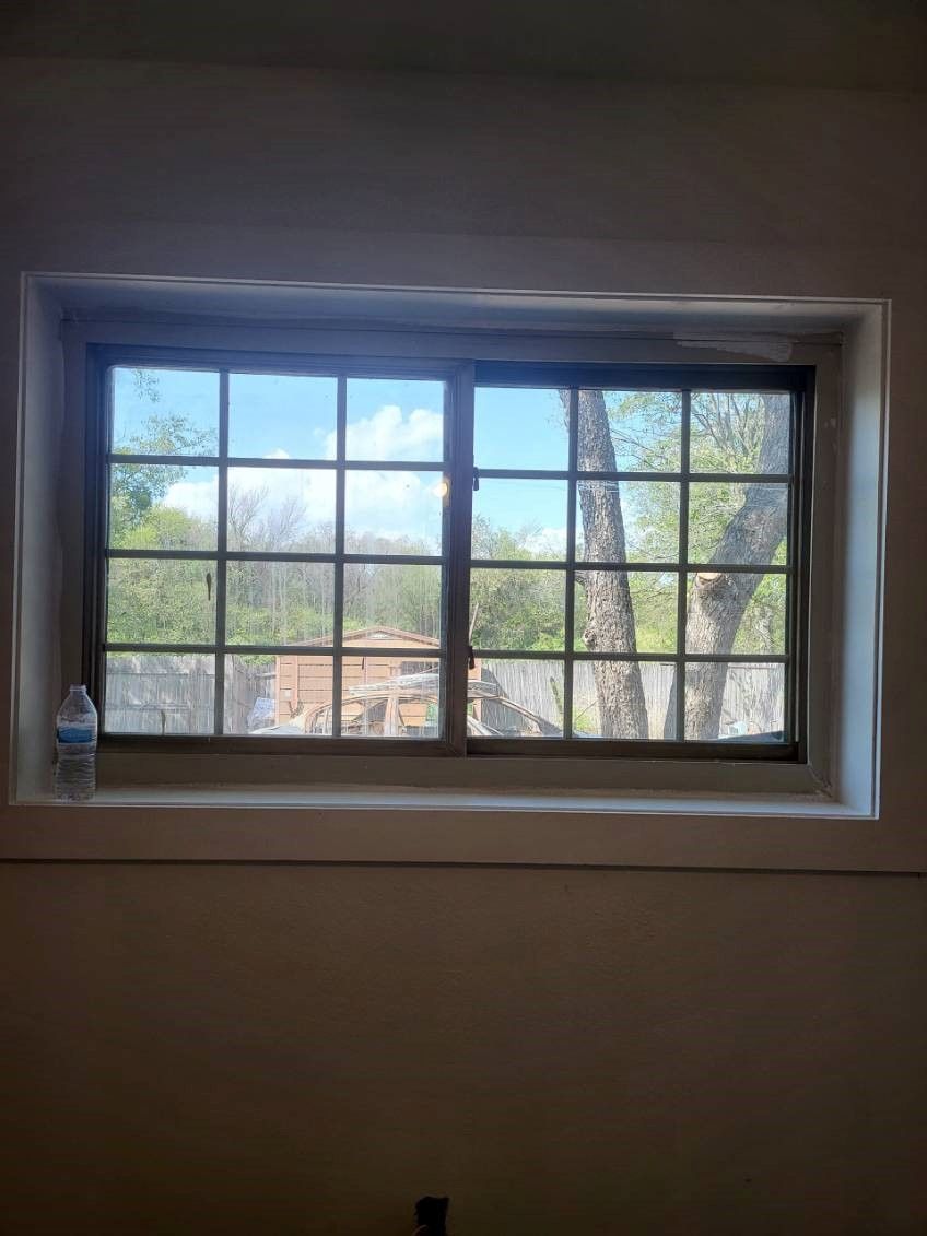A window in a room