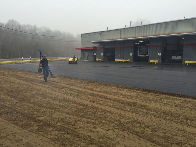 Commercial Paving work