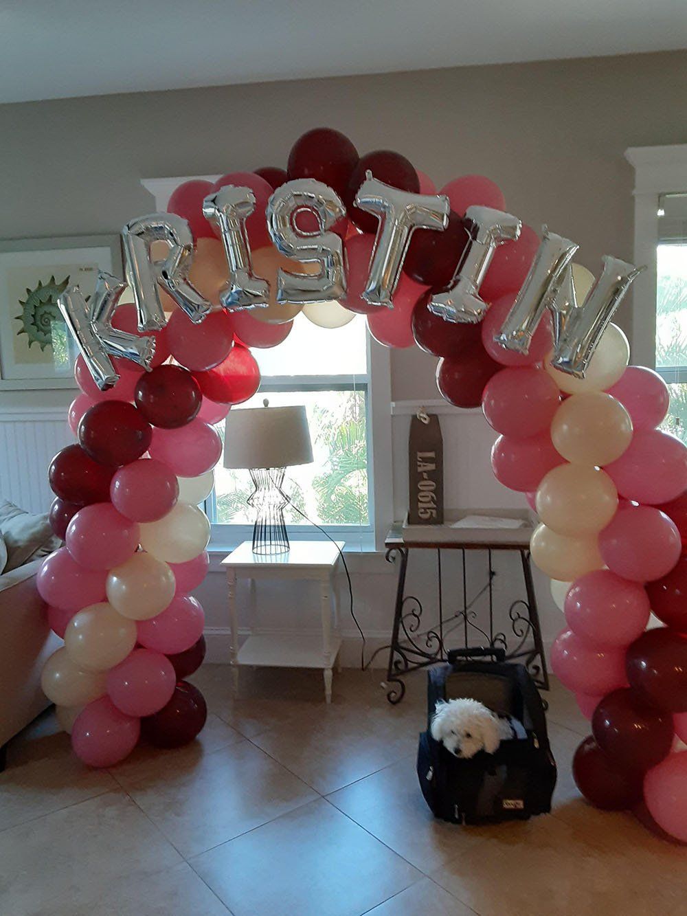 Balloon Spiral arches