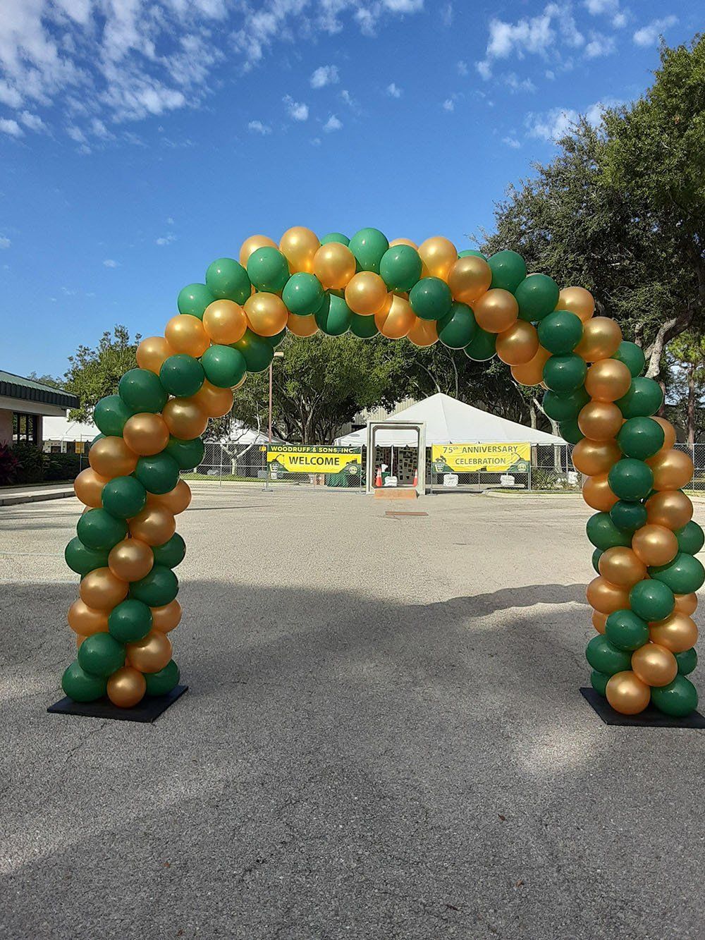 Balloon Spiral arches
