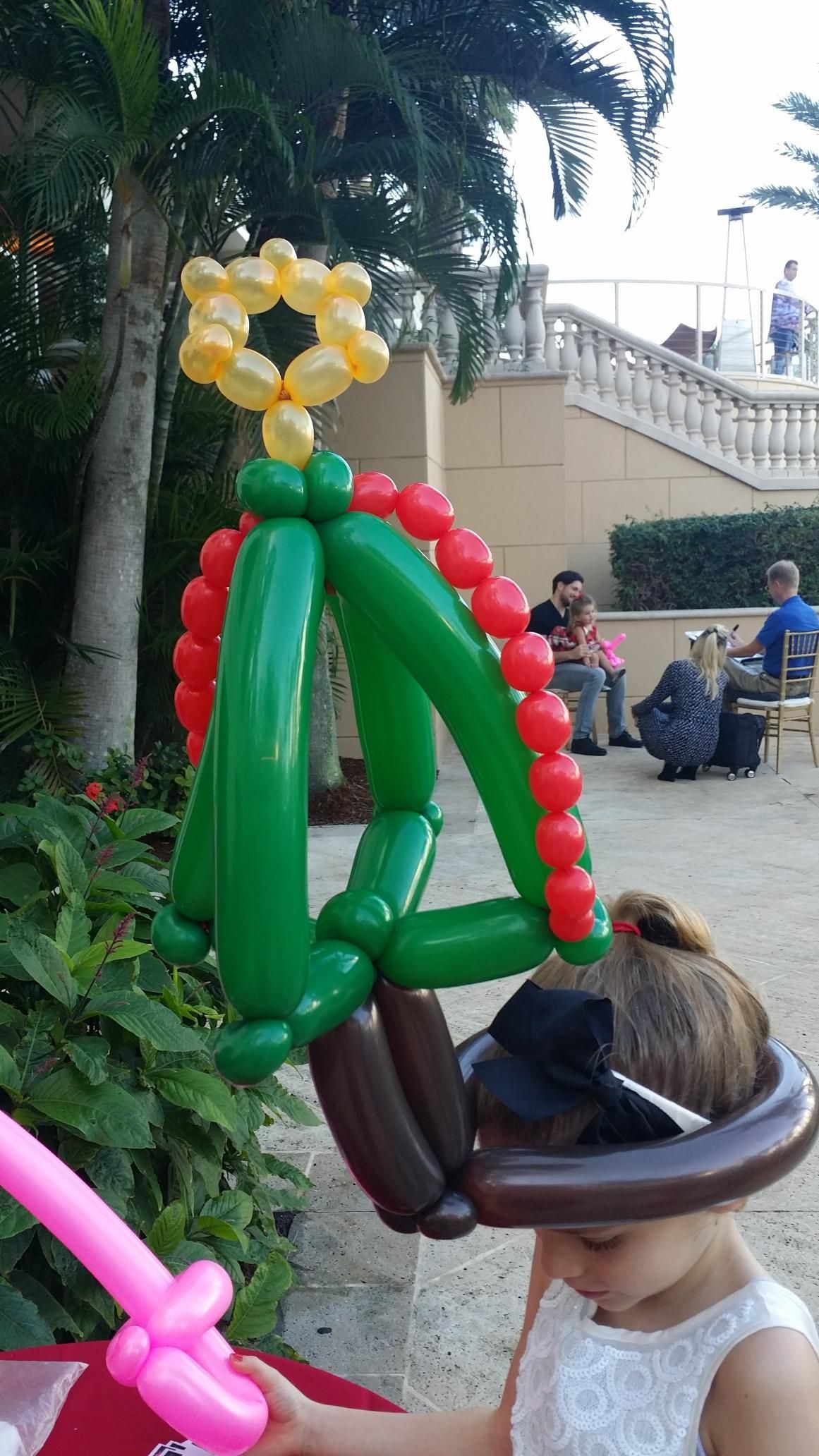 flower and plant balloon