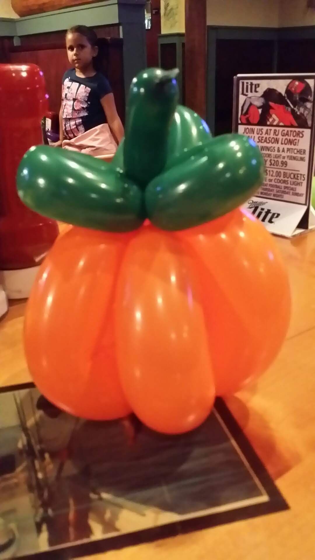 pumpkin balloon