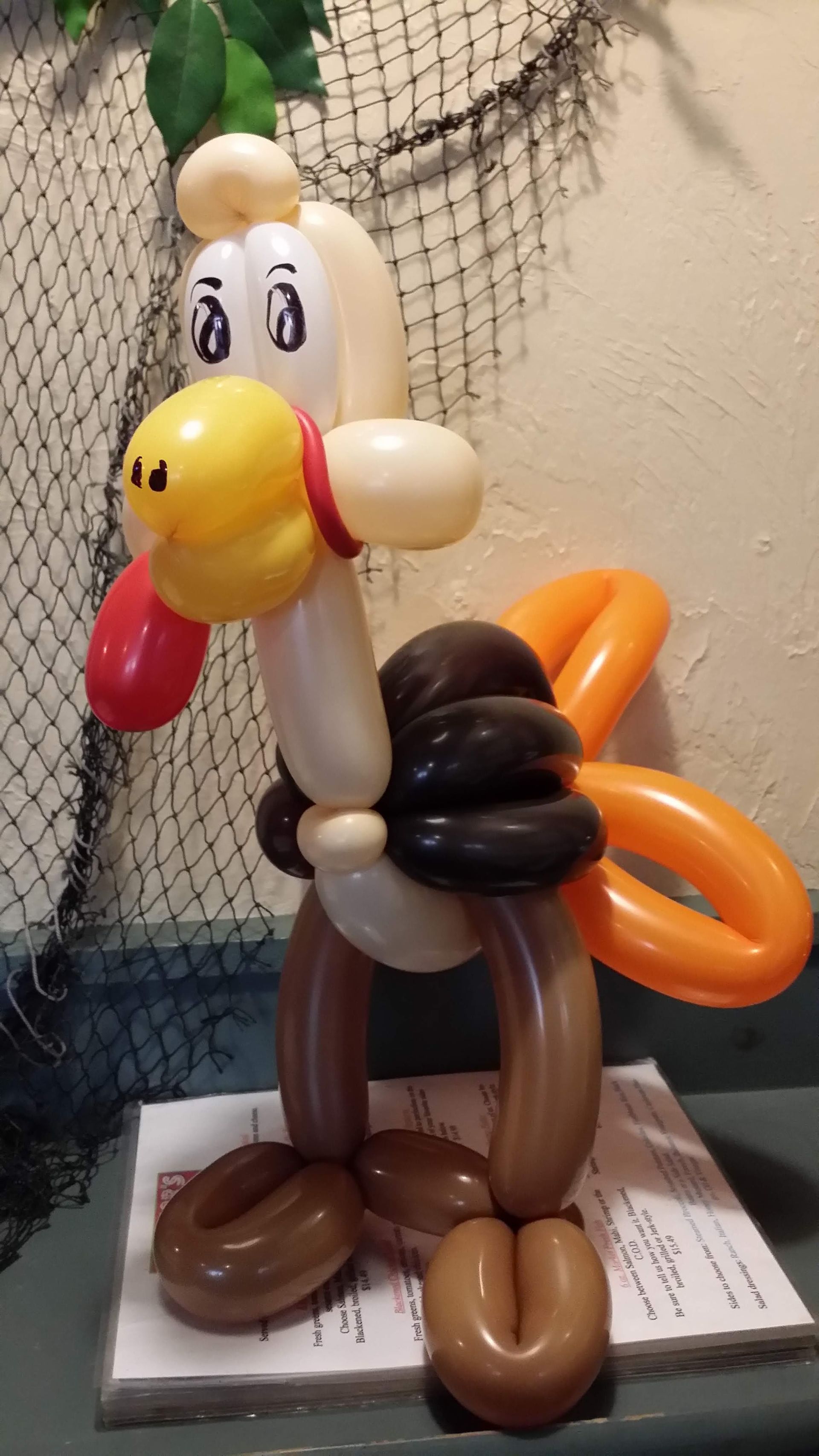 turkey balloon