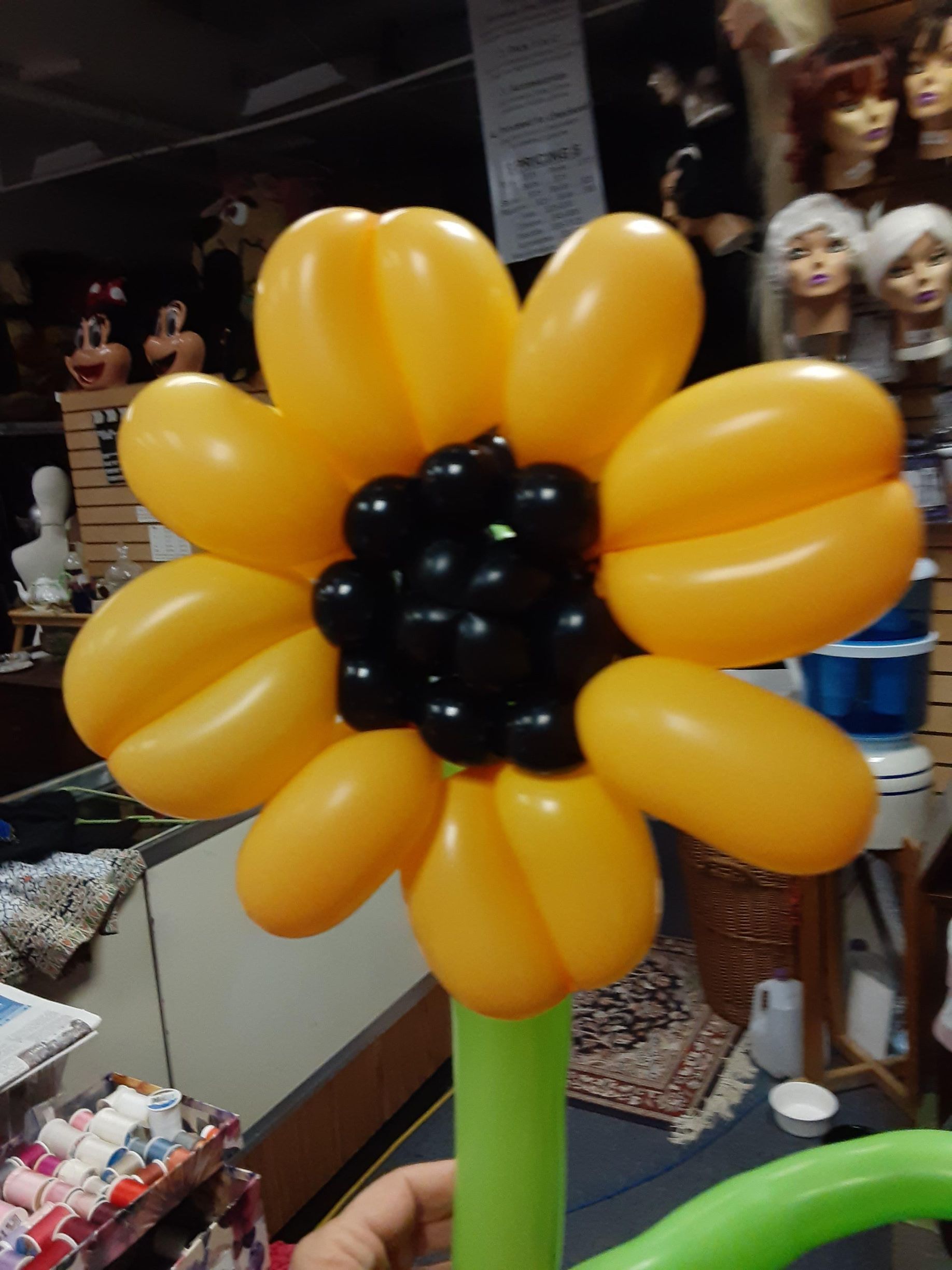 sunflower balloon