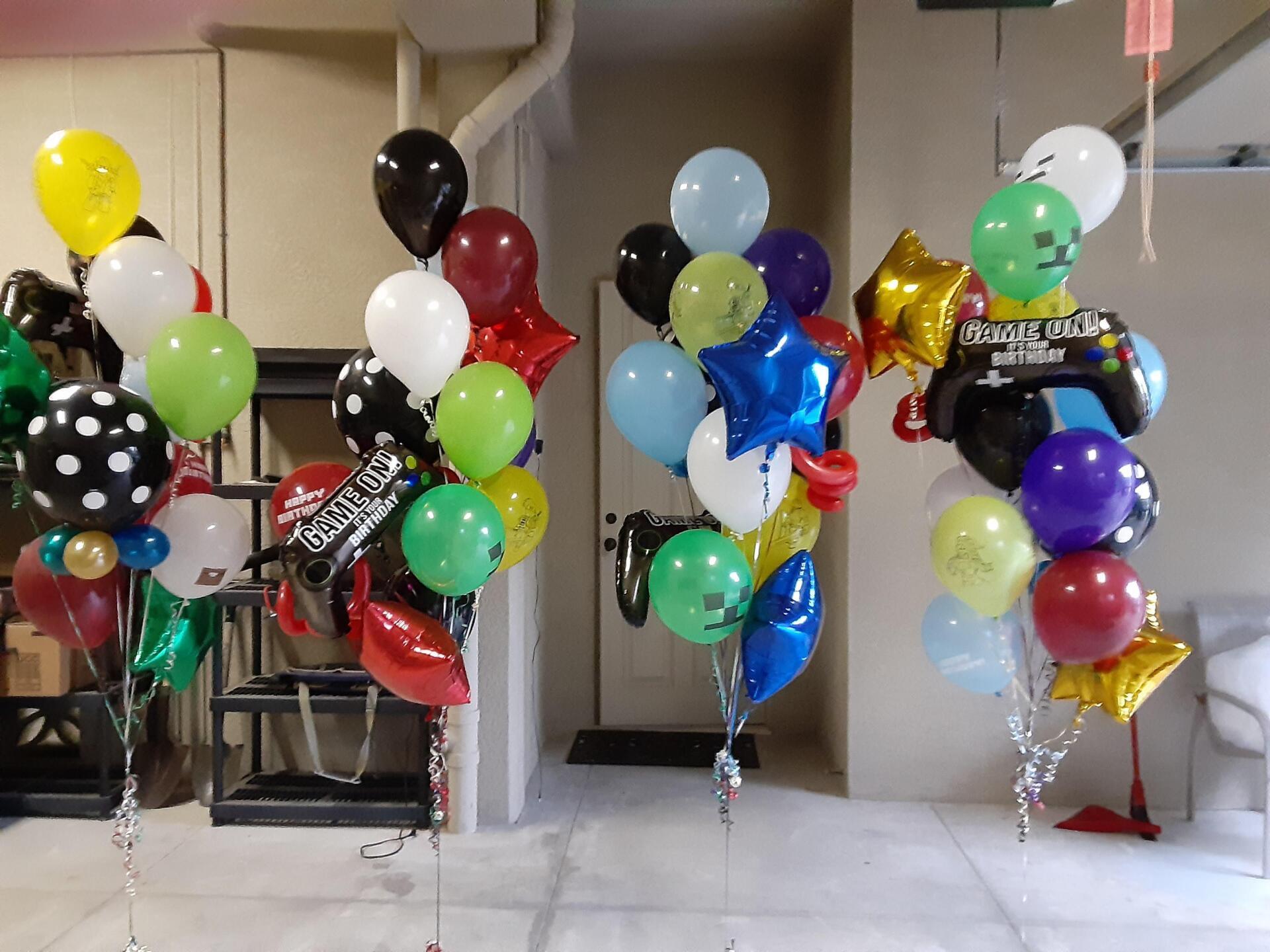 Game On! It's your birthday balloons