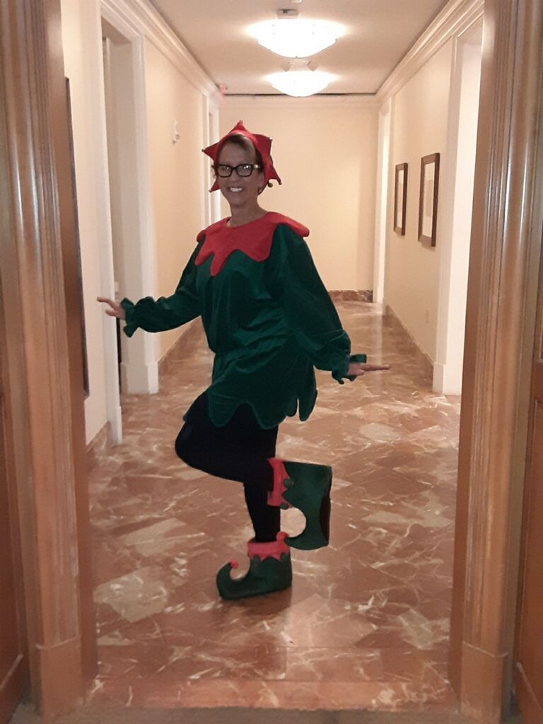 Christmas elf costume