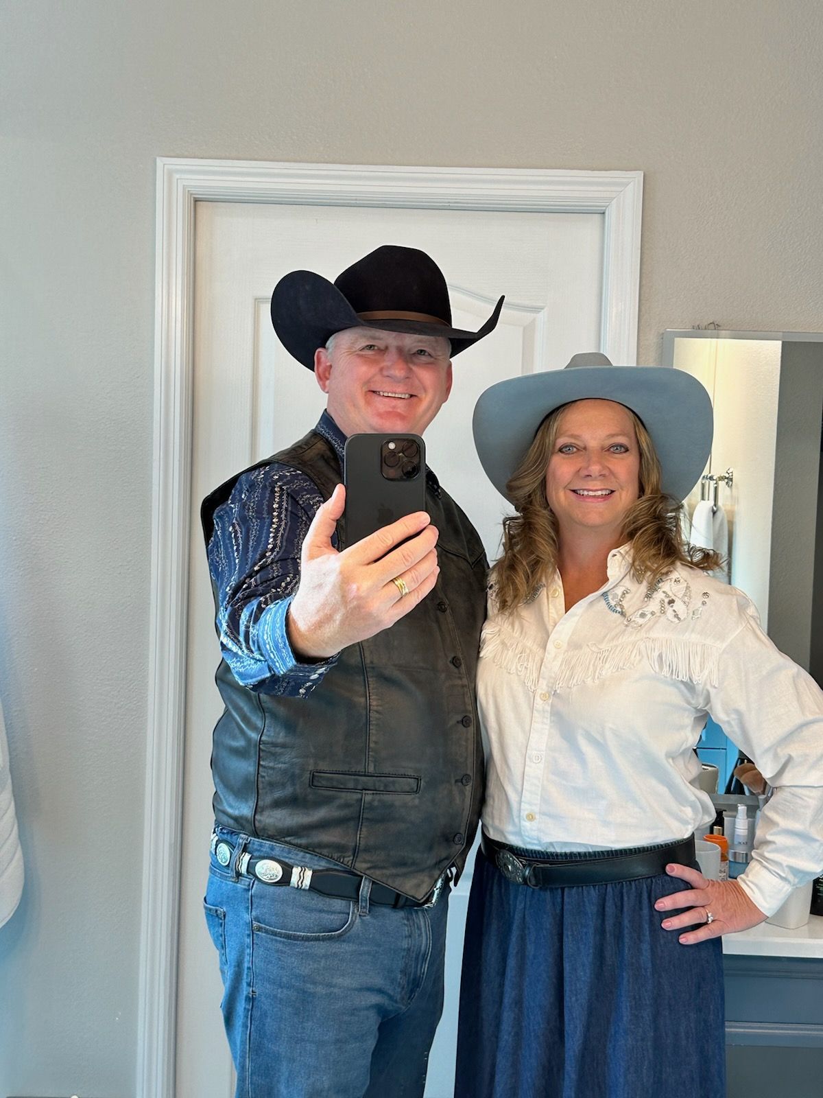 cowboy and cowgirl costumes