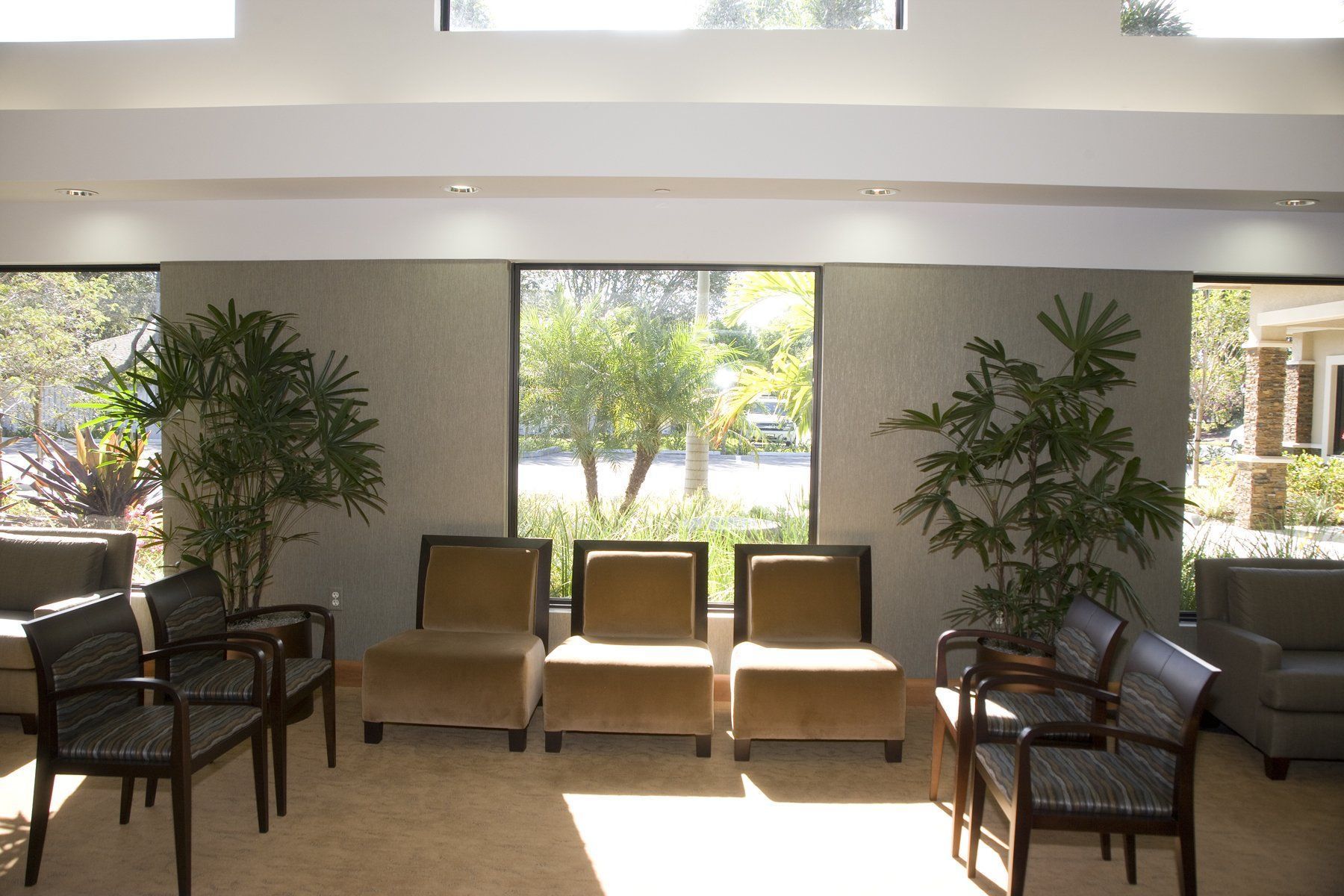 Dental clinic waiting area