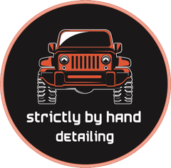 Strictly By Hand Detailing logo