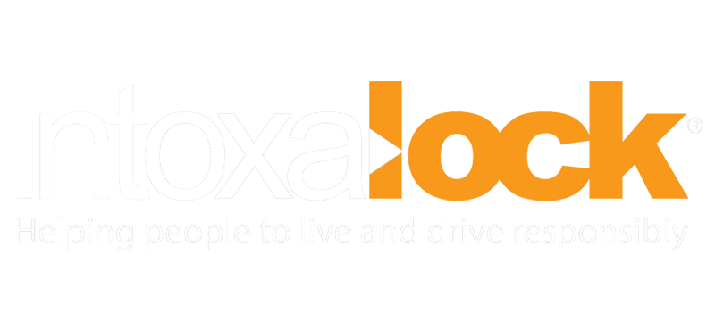Faded white and orange lock logo on a white background