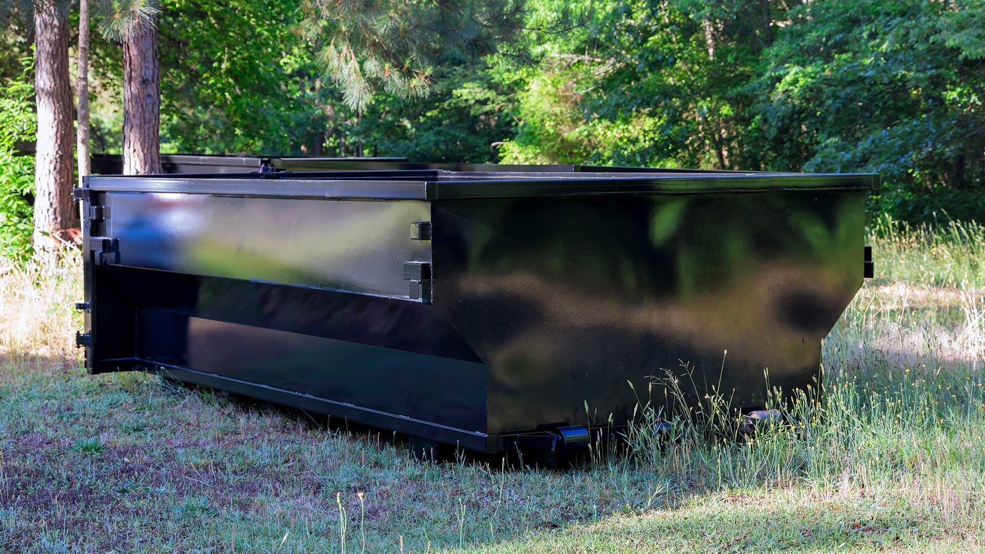10-yard dumpster