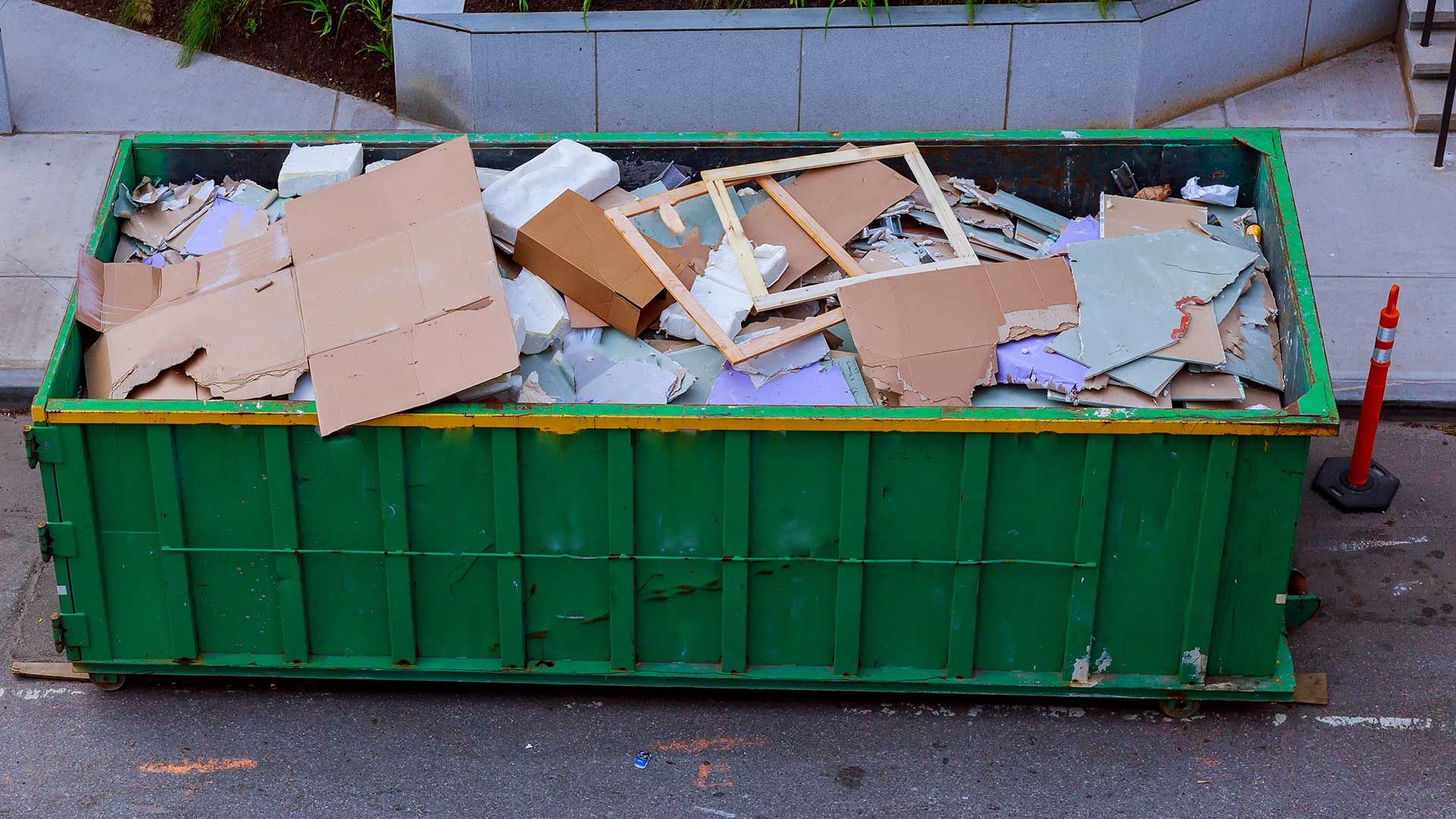 30-yard dumpster