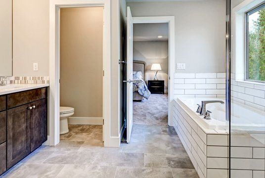 Remodeled bathroom