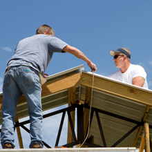 Roofing contractors