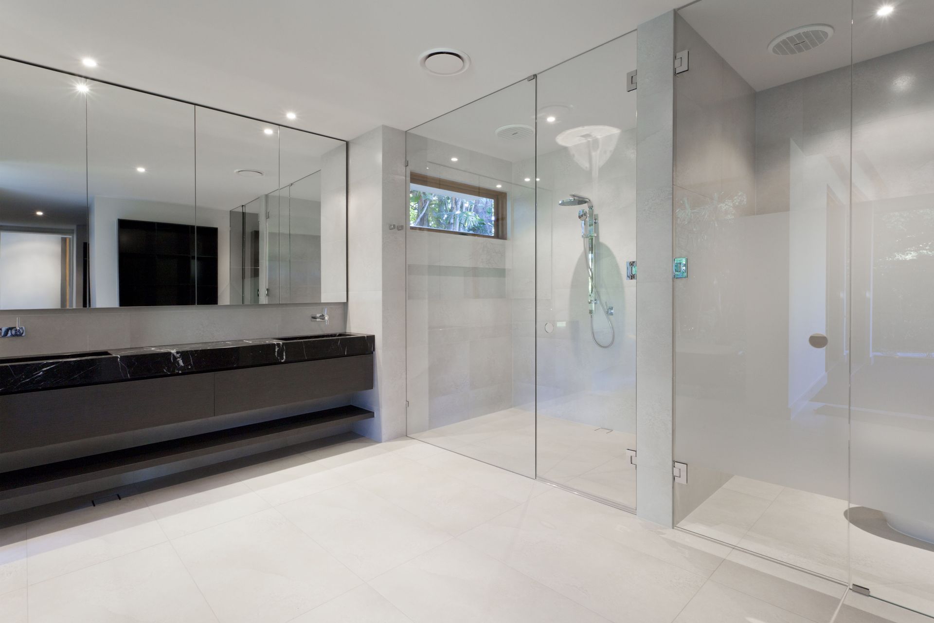 glass shower doors