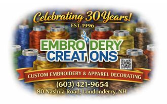 Embroidery Creations of Londonderry - Logo