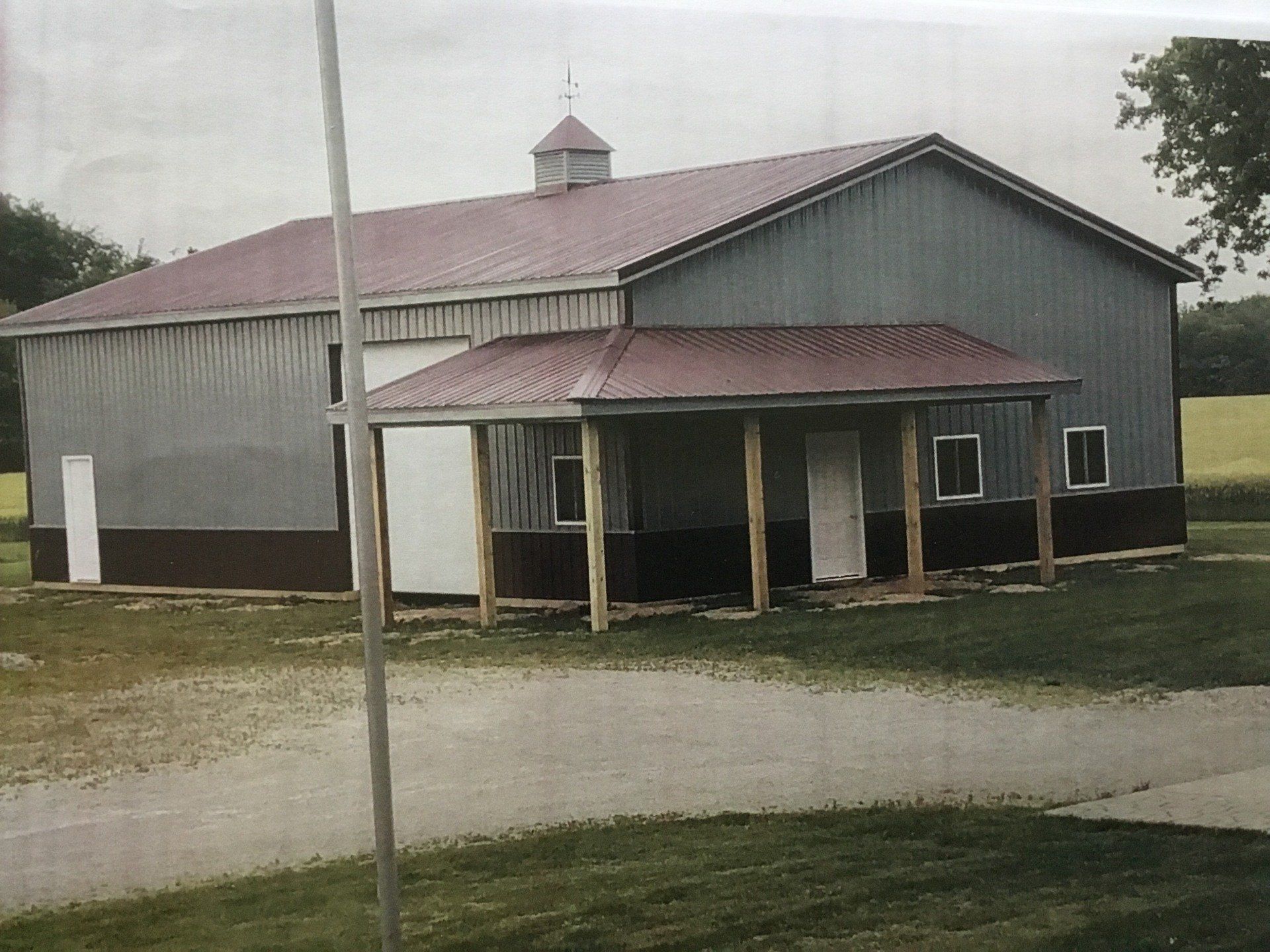 Metal roof and siding