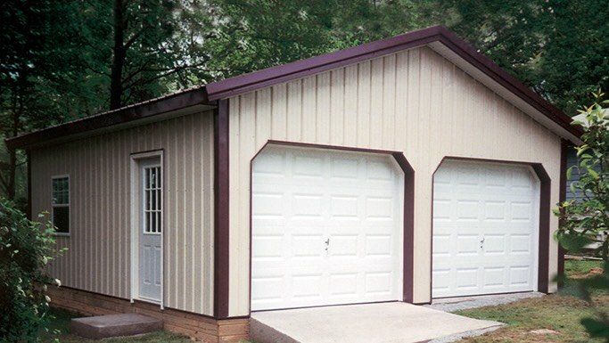 Metal roof and siding