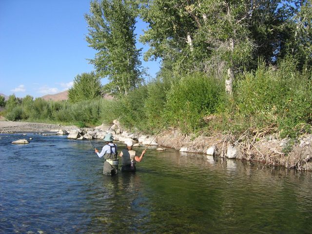 Princess fishing' where the Big Wood River flows - The Sonoma Index-Tribune