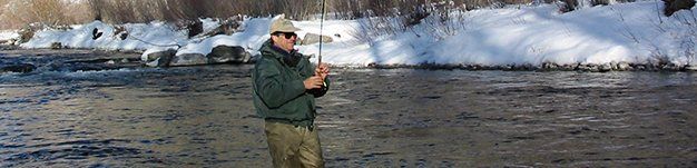 Winter Fly Fishing, Guided Fishing Trips