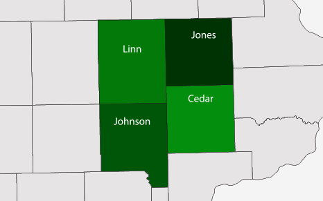 Cy's Tree Service - Service Area