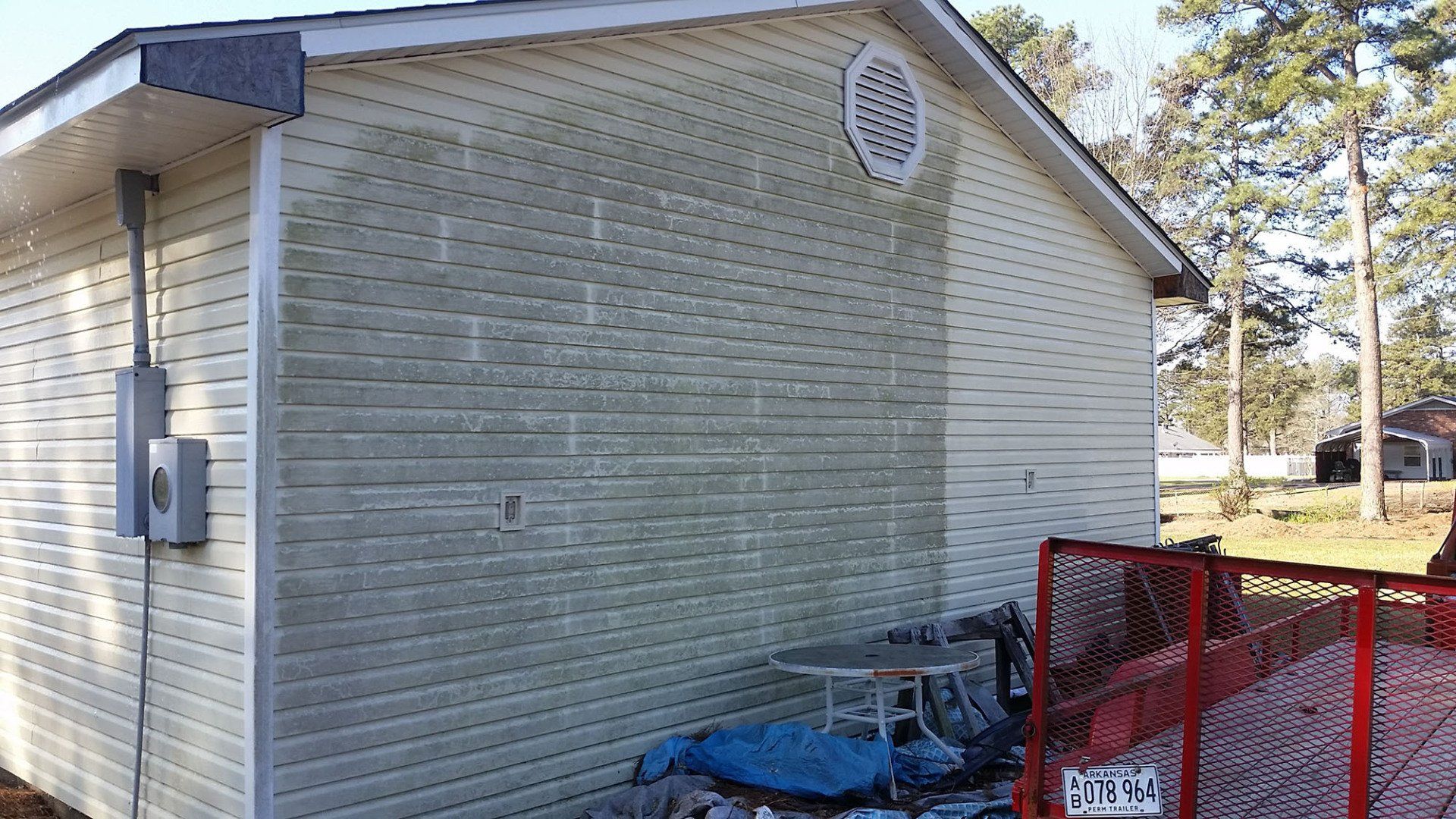 power washing