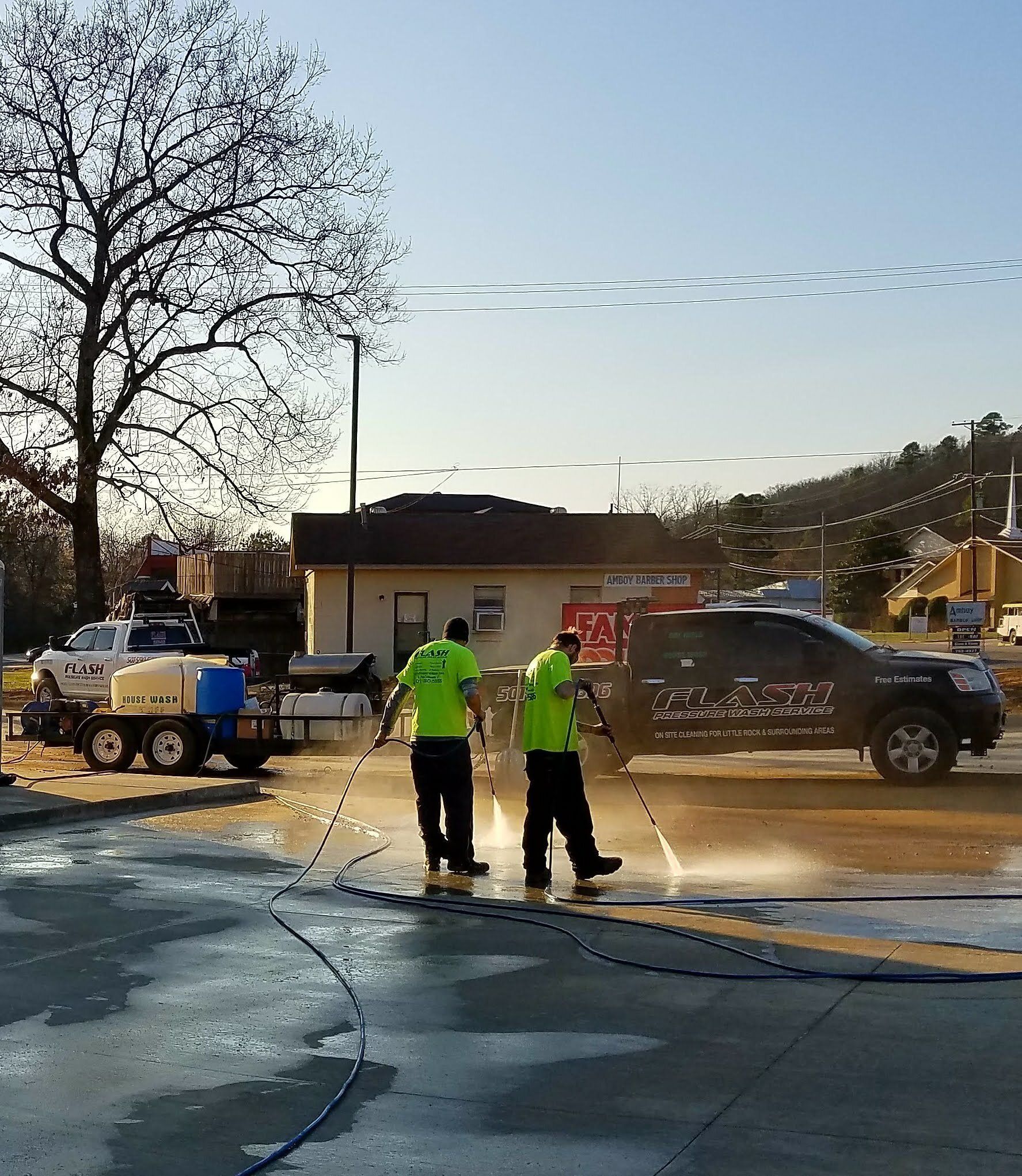 Commercial Power Washing