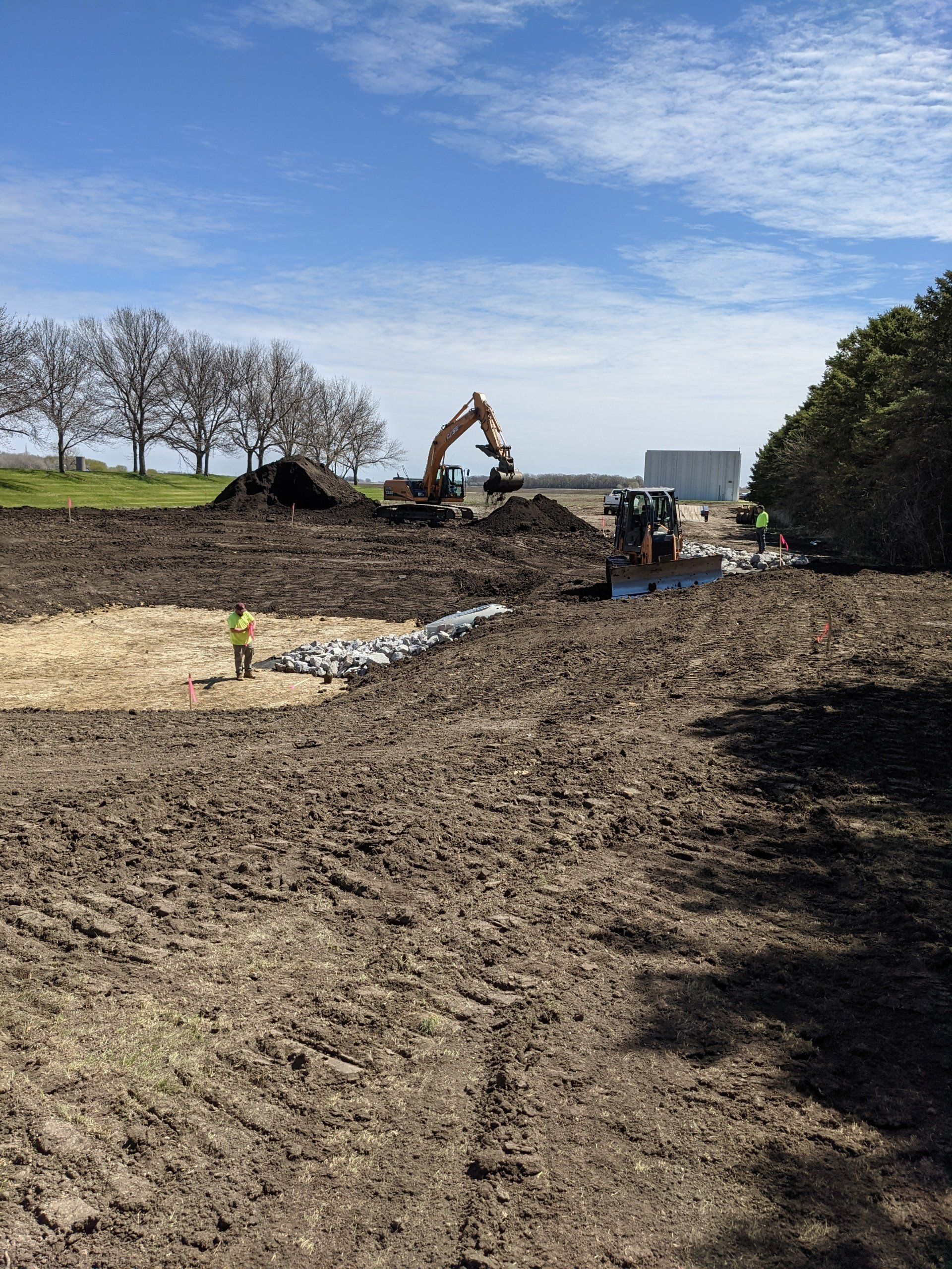 Containment pond