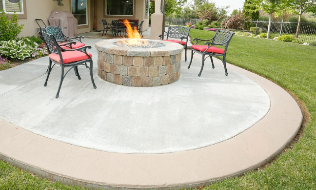 Custom driveway