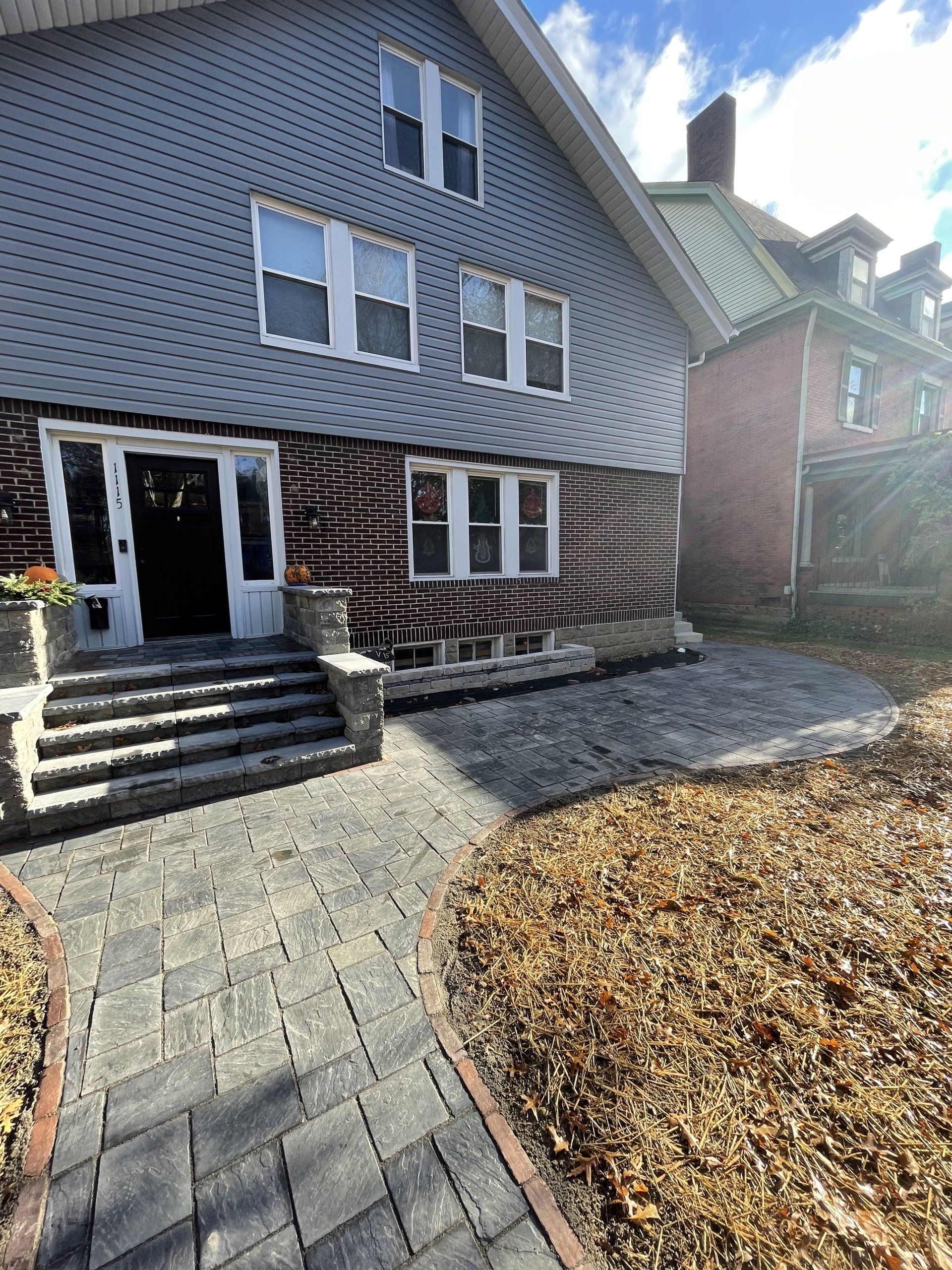 driveway and walkway