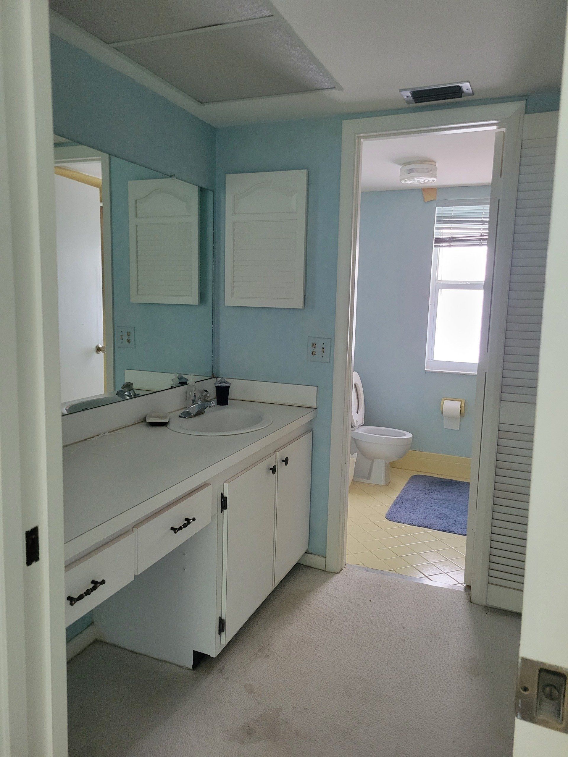 Bathroom renovation - before 