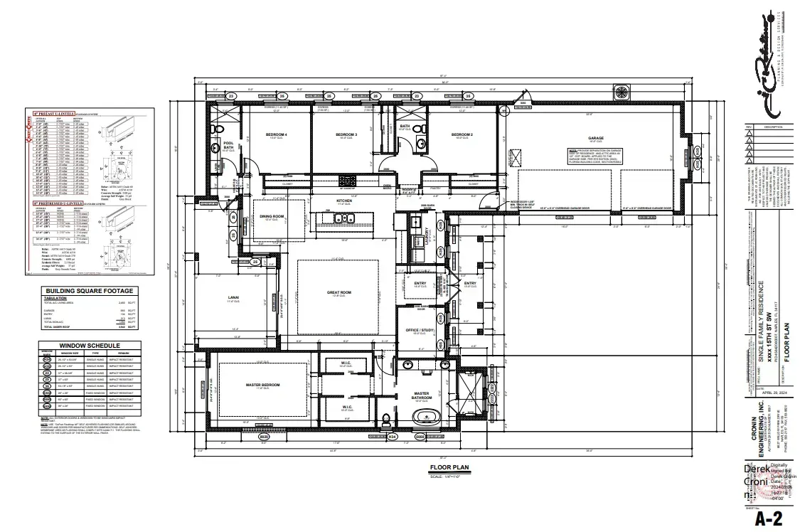 Architectural floor plan of a building layout with rooms, doors, and measurements.
