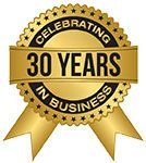 Gold seal celebrating 