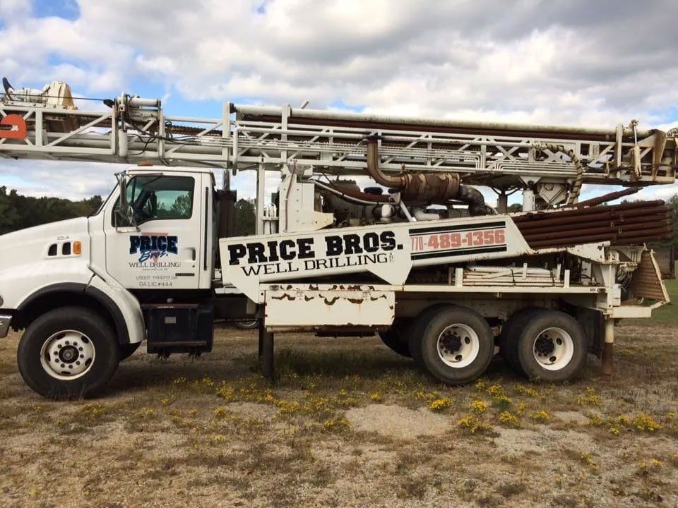 well drilling truck