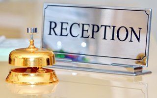 Hotel reception